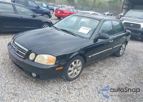 2004 Kia Optima Ex V6/Lx V6 из США, поврежденный, VIN KNAGD128845304341